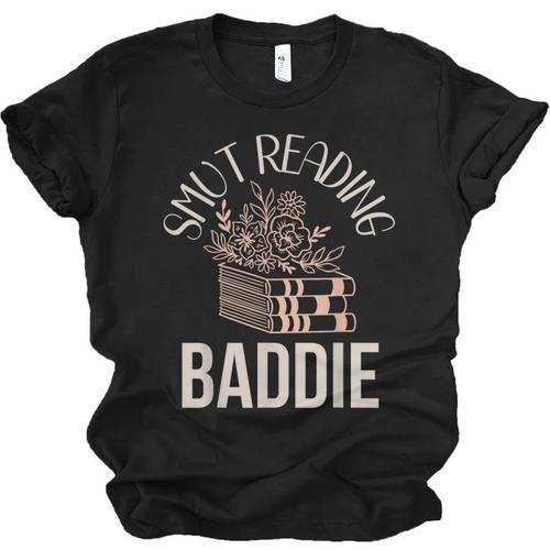 Smutty Book Merch Women Smut Reading Baddie Read Fairy Tales Unisex Jersey T-Shirt - Bookorys CA