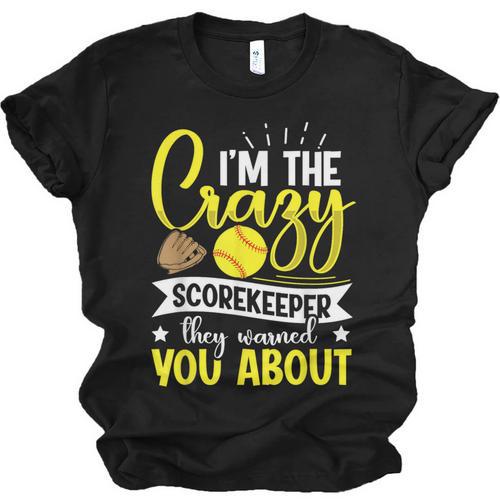 Softball Scorekeeper For a Score Book Keeper Unisex Jersey T-Shirt - Bookorys AU
