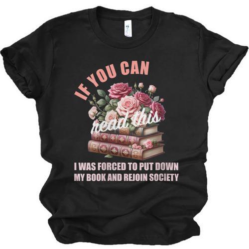 Spicy Book Lover Merch If You Can Read This Fairy Tales Now Unisex Jersey T-Shirt - Bookorys