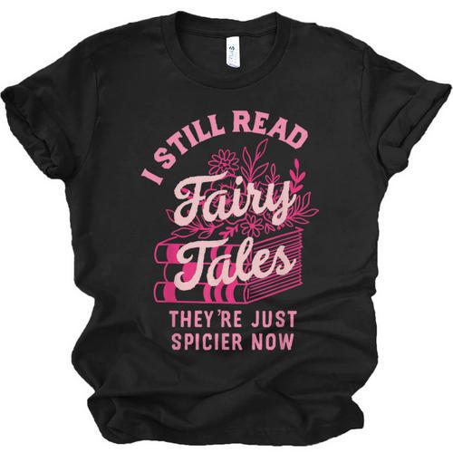 Spicy Book Lover For Women Who Love To Read Romance Fantasy Unisex Jersey T-Shirt - Bookorys