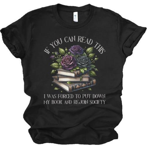 Spicy Books Put Down My Book Dark Romance Merch Bookish Unisex Jersey T-Shirt - Bookorys