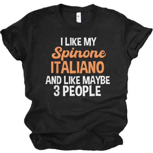 Spinone Italiano Dog Introvert Bracco Spinoso Fur Parent Unisex Jersey T-Shirt - Raresse