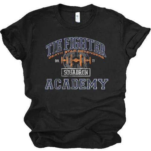 Star Wars TIE Fighter Academy Graduation Unisex Jersey T-Shirt - Best Gift Smart