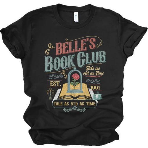 Tale Book Club Est 1991 Tale As Old As Time Unisex Jersey T-Shirt - Bookorys