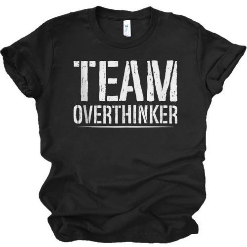 Team Overthinker Introvert Unisex Jersey T-Shirt - Raresse