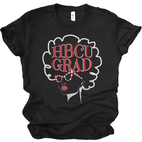 Historical College Graduation HBCU Grad Black Queen Unisex Jersey T-Shirt - Best Gift Smart