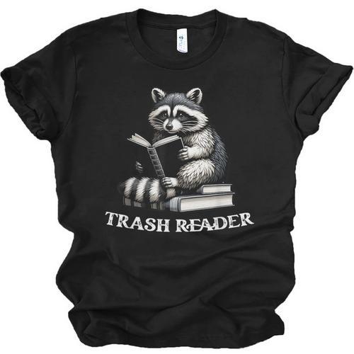 Trash Reader Book Reader Book Lover Book Reader Unisex Jersey T-Shirt - Bookorys