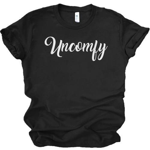 Uncomfy Uncomfortable Introvert Love Is Blind Quote Unisex Jersey T-Shirt - Raresse