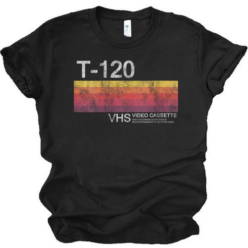 Video Cassette Tape VHS 80s 90s Nostalgia Costume Unisex Jersey T-Shirt - Figerry