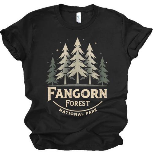 Vintage Fangorn Forest National Park Bookworms Saying Retro Unisex Jersey T-Shirt - Bookorys CA
