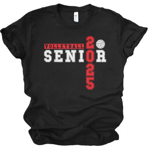 Volleyball Senior Night Volleyball Senior 2025 Graduation 5 Unisex Jersey T-Shirt - Best Gift Smart