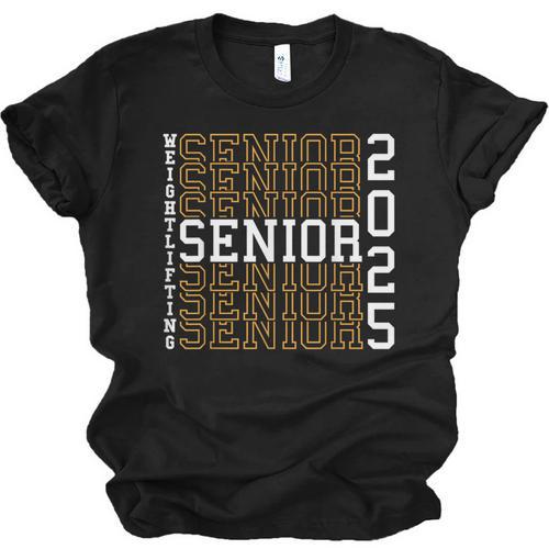 Weightlifting Senior Night Senior 2025 Graduation 42 Unisex Jersey T-Shirt - Best Gift Smart