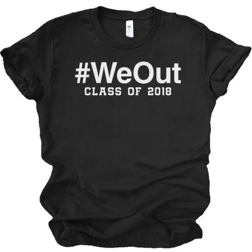 WeOut Graduation Day Class Of 2018 Graduation Shirt Unisex Jersey T-Shirt - Best Gift Smart