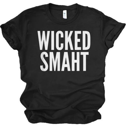 Wicked Smaht Boston Accent Graduation Tee Unisex Jersey T-Shirt - Best Gift Smart
