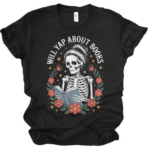Will Yap About Books Unisex Jersey T-Shirt - Bookorys UK