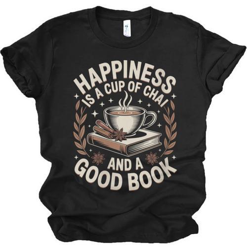 Women's Chai Tea And Books Chai Latte Lover Unisex Jersey T-Shirt - Bookorys DE