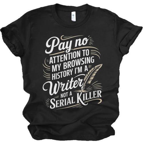 Women's I'm A Book Writer Author Book Writing Novelist Unisex Jersey T-Shirt - Bookorys