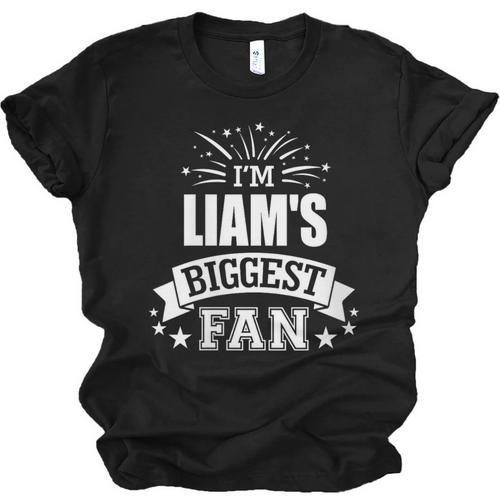 Women's Liam Personalized Name Sports Fan Birthday Graduation Unisex Jersey T-Shirt - Best Gift Smart