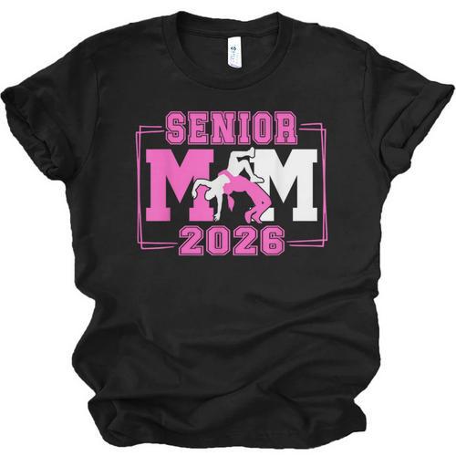 Wrestling Senior Mom Wrestling Senior 2026 Graduation Unisex Jersey T-Shirt - Best Gift Smart