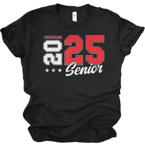 Wrestling Senior Night Wrestling Senior 2025 Graduation 75 Unisex Jersey T-Shirt - Best Gift Smart
