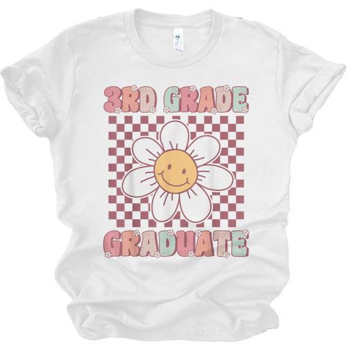 3rd Grade Graduation Cute Groovy Last Day Of Third Grade Unisex Jersey T-Shirt - Best Gift Smart