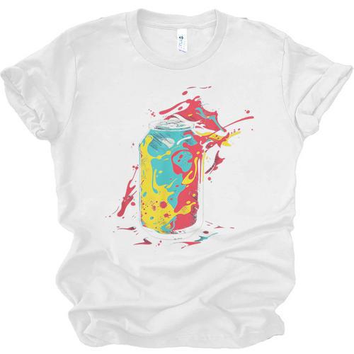 80s Nostalgia Soda Can Unisex Jersey T-Shirt - Figerry