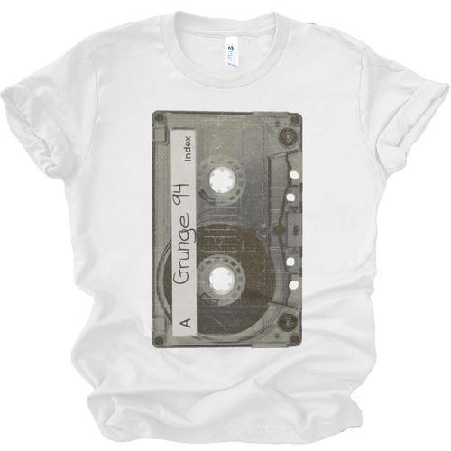 90s MUSIC NOSTALGIA GRAPHIC Unisex Jersey T-Shirt - Figerry