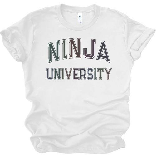 Antisocial NINJA UNIVERSITY Introvert Sarcastic Unisex Jersey T-Shirt - Raresse