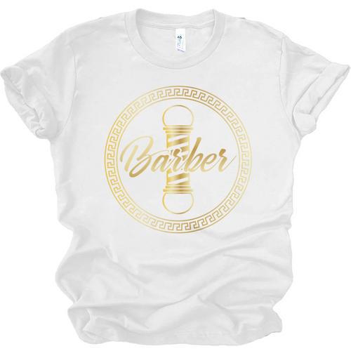 Barbershop Apparel Barber School Graduation Unisex Jersey T-Shirt - Best Gift Smart