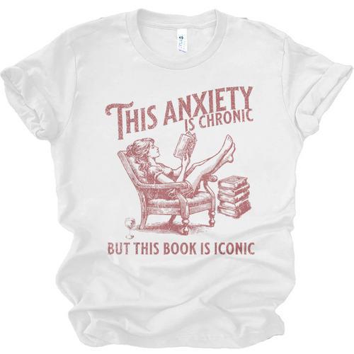 Bookish Graphic For Book Lover Reader Girl Women Unisex Jersey T-Shirt - Bookorys UK
