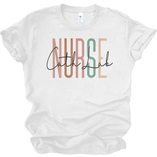Cath Lab Nurse Catheter Laboratory Nurse Graduation Unisex Jersey T-Shirt - Best Gift Smart