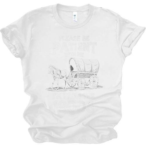 Charming Slow Life Please Be Patient I'm From The 1900s Premium Unisex Jersey T-Shirt - Figerry
