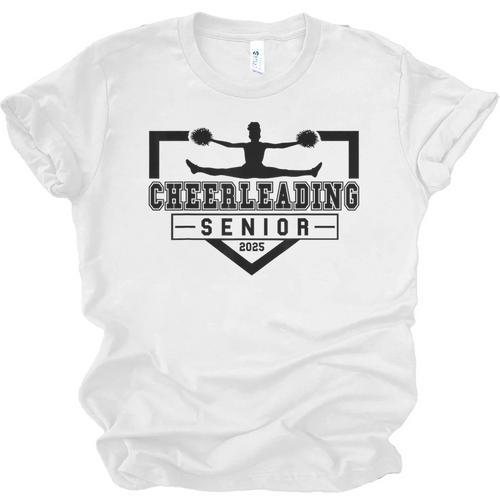 Cheerleading Senior Night Cheer Senior 2025 Graduation 30 Unisex Jersey T-Shirt - Best Gift Smart