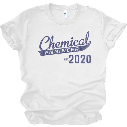 Chemical Engineer 2020 Graduation Engineering Unisex Jersey T-Shirt - Best Gift Smart