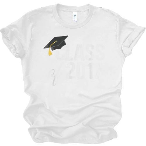 Class Of 2017 Senior Graduation Unisex Jersey T-Shirt - Best Gift Smart