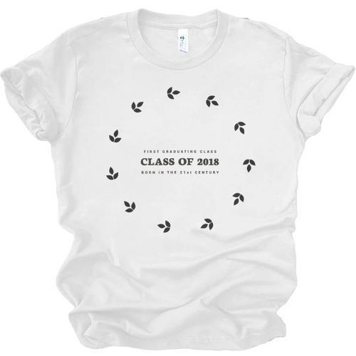 Class Of 2018 Graduation Shirt First Graduating Class Unisex Jersey T-Shirt - Best Gift Smart