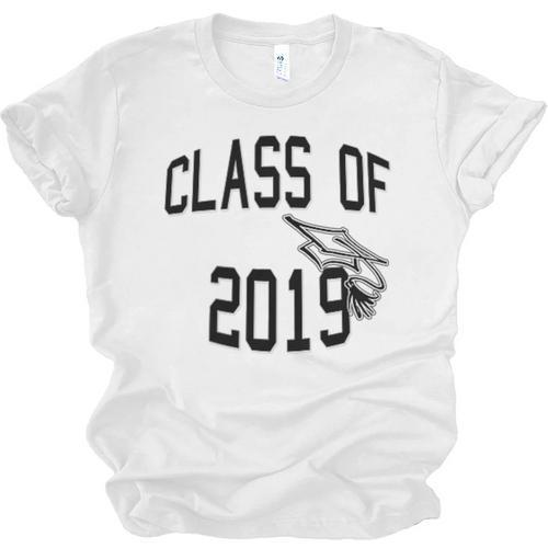 Class Of 2019-High School College University GRADUATION Unisex Jersey T-Shirt - Best Gift Smart