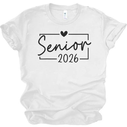 Class Of 2026 Senior 2026 Back To School Graduation 2026 Unisex Jersey T-Shirt - Best Gift Smart