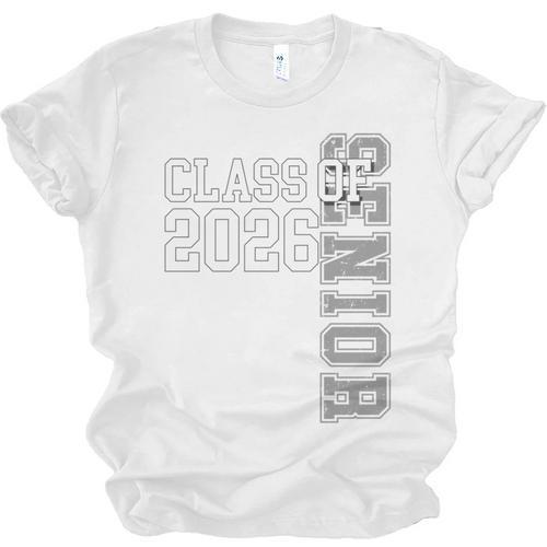 Class Of 2026 Senior 2026 Graduation 2026 Student Kids Unisex Jersey T-Shirt - Best Gift Smart