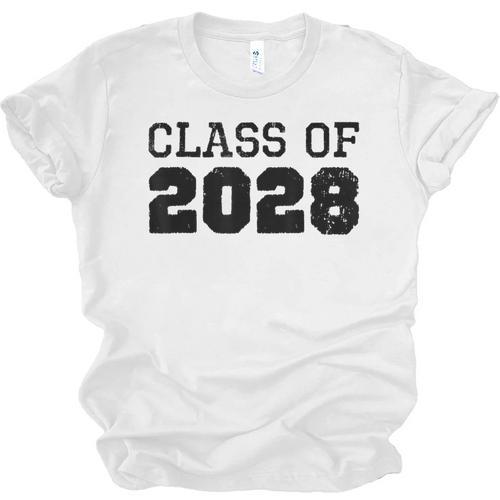 Class Of 2028 Future Graduation Vintage T-Shirt Unisex Jersey T-Shirt - Best Gift Smart