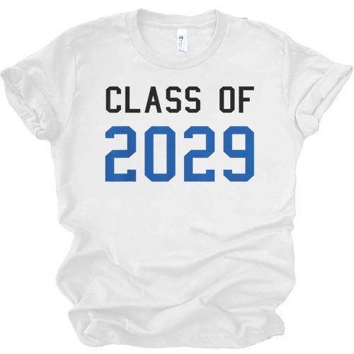 Class Of 2029 Graduation T-Shirts Unisex Jersey T-Shirt - Best Gift Smart