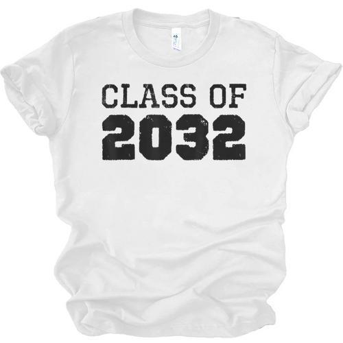 Class Of 2032 Future Graduation Vintage T-Shirt Unisex Jersey T-Shirt - Best Gift Smart