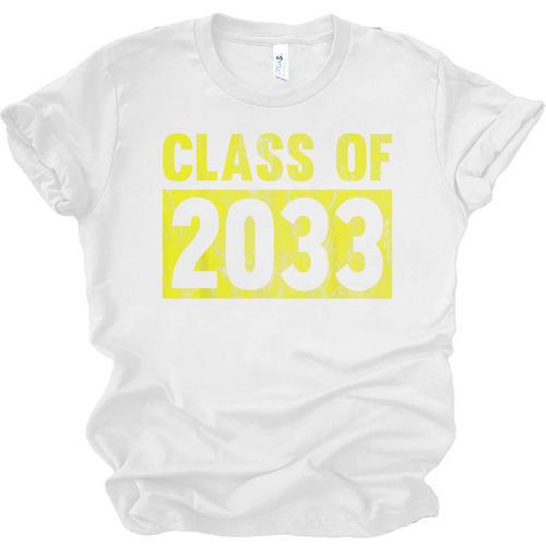 Class Of 2033 Future Graduation Tee T-Shirt Unisex Jersey T-Shirt - Best Gift Smart