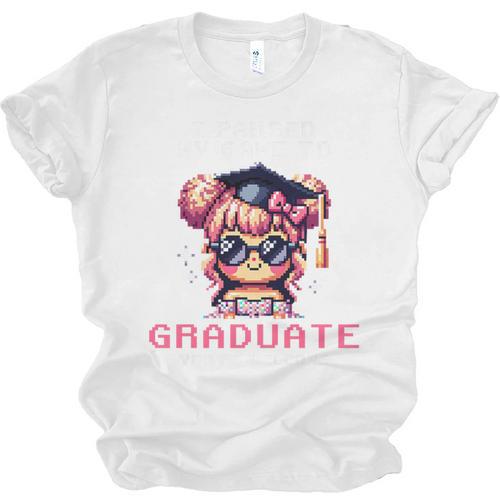 Classic I'm From The 1900s Retro Games Graduating Girl Premium Unisex Jersey T-Shirt - Figerry