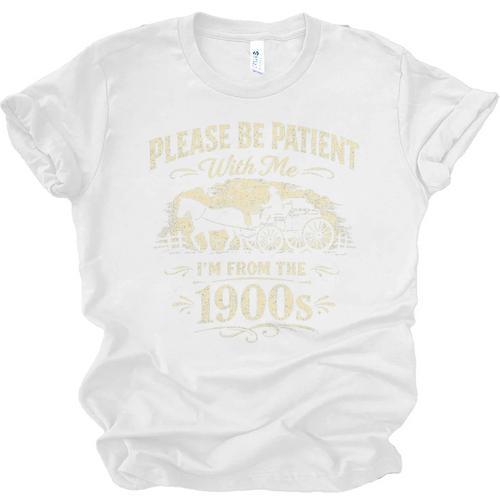 Classic Please Be Patient With Me I'm From The 1900s Premium Tri-Blend Unisex Jersey T-Shirt - Figerry