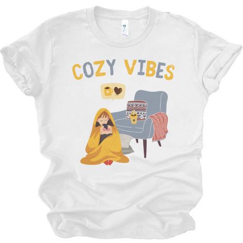 Cozy Vibes Atmospheric Introvert Unisex Jersey T-Shirt - Raresse