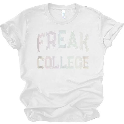 Crazy Antisocial FREAK COLLEGE Introvert Don't Call Me Unisex Jersey T-Shirt - Raresse