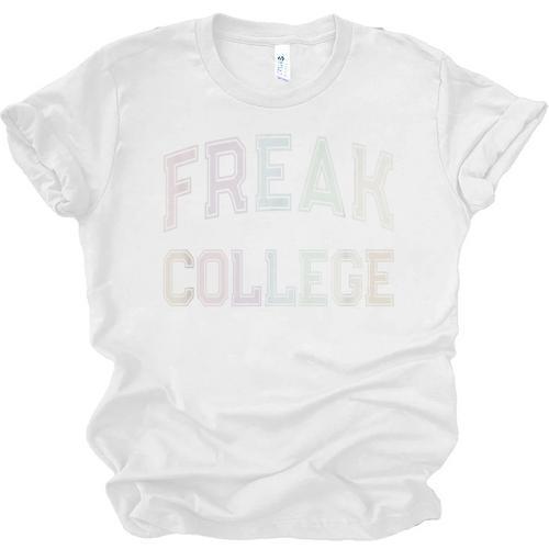 Crazy Antisocial FREAK COLLEGE Introvert Don't Call Me Unisex Jersey T-Shirt - Raresse