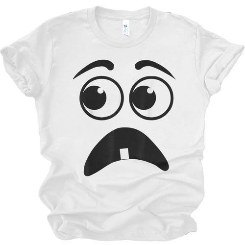 Creepy Face Carrot Halloween Book Character Costume Unisex Jersey T-Shirt - Bookorys