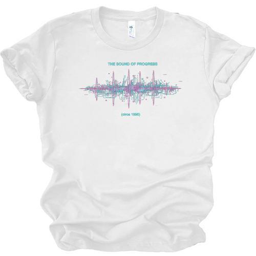 DIAL UP Modem Sound Of Progress 1996 Gen X Tech Nostalgia Premium Tri-Blend Unisex Jersey T-Shirt - Figerry